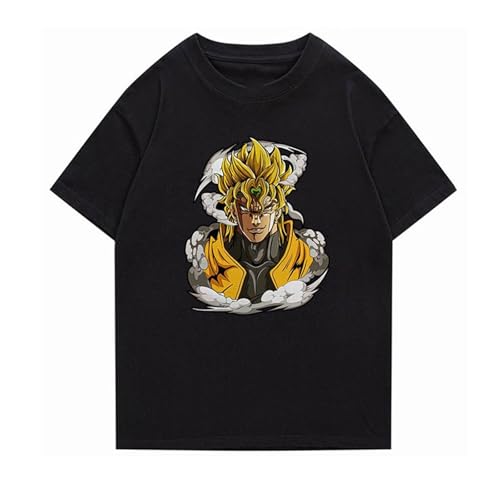 JoJo Bizarre Adventure Di Kurzarm Fitness T-Shirt Hoodie Mode Gedruckt Kurzarm T-Shirt Männer Und Frauen Casual Top-Color-5||S von CRYBF