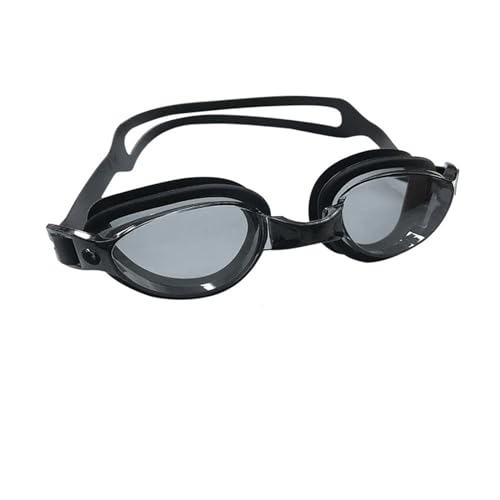 CSSHNL Schwimmbrillen Anti-Beschlag-Berufs-Schwimmfernglas, Wasserbrille, Anti-Beschlag-Schwimmbrille for Erwachsene, Schwimmbrille mit verstellbarer Schnalle zum Schwimmen(Full black Style C) von CSSHNL
