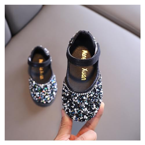 Mädchen Glitzer Schuhe Mädchen Schuhe Kinder Schuhe Mädchen Prinzessin Schuhe Glitter Kinder Baby Tanz Schuhe Kleinkind Mädchen Sandalen Kleinkind Mädchen Schuhe für Partys Hochzeiten(Gold,21(insole 1 von CSSHNL