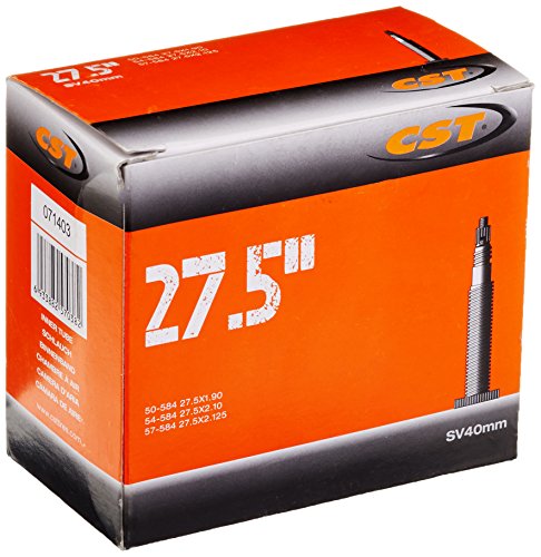 CST 071403 Fahrradschlauch, Schwarz, 27.5 x 1.90-2.10" 47/54-584 SV40 mm CST 071403 Fahrradschlauch, Schwarz, 27.5 x 1.90-2.10" 47/54-584 SV40 mm von CST