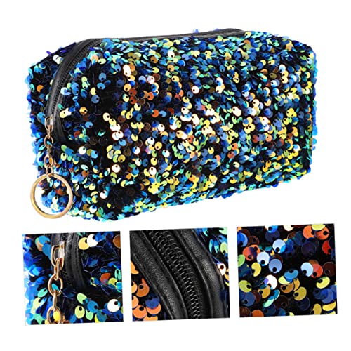 CTIRCHIU 1 Stück Kosmetiktasche Reisen Sie Toilettenartikel Taschen Geldbeutel Tragetasche Lagerung Reise-kulturbeutel Kulturbeutel Für Damen Mädchen Pailletten Rosa Groß Blue Oxford-Stoff CTIRCHIU 1 Stück Kosmetiktasche Reisen Sie Toilettenartikel Taschen Geldbeutel Tragetasche Lagerung Reise-kulturbeutel Kulturbeutel Für Damen Mädchen Pailletten Rosa Groß Blue Oxford-Stoff von CTIRCHIU