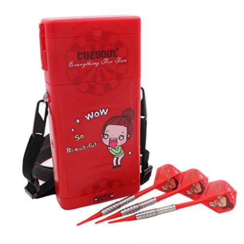 CUESOUL LOVEone 17,5 g Soft Tip 90% Tungsten Dartset mit integrierten ROST Flights CUESOUL LOVEone 17,5 g Soft Tip 90% Tungsten Dartset mit integrierten ROST Flights von CUESOUL