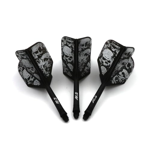 CUESOUL - ROST Integrated Dart Flights - Skeleton Black Shape - Dart Flights M CUESOUL - ROST Integrated Dart Flights - Skeleton Black Shape - Dart Flights M von CUESOUL