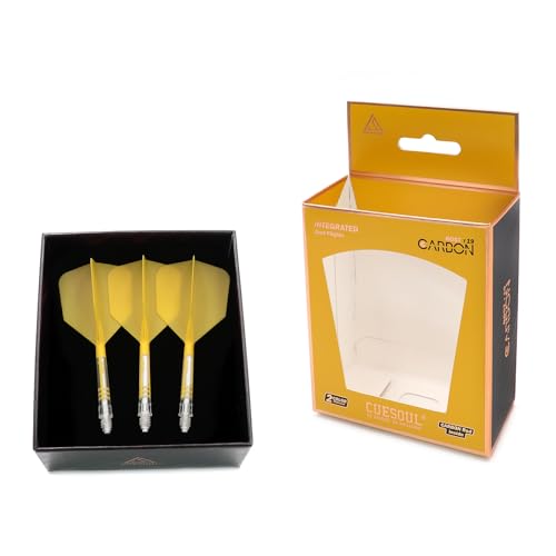 CUESOUL ROST T19 Carbon Integrierter Dartschaft und Flight Big Wing-Form, 3er-Set CUESOUL ROST T19 Carbon Integrierter Dartschaft und Flight Big Wing-Form, 3er-Set von CUESOUL