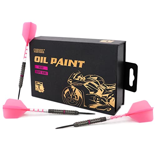CUESOUL Sitz 23 g Stahlspitze 90% Tungsten Dartset mit Ölfarbe und vereinheitlichendem ROST T19 Flight CUESOUL Sitz 23 g Stahlspitze 90% Tungsten Dartset mit Ölfarbe und vereinheitlichendem ROST T19 Flight von CUESOUL