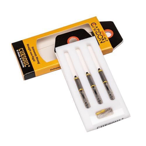 CUESOUL TERO AK7 Carbon-Dartschäfte/Schaft, schlank, integrierte Teleskopfeder, 3er-Set CUESOUL TERO AK7 Carbon-Dartschäfte/Schaft, schlank, integrierte Teleskopfeder, 3er-Set von CUESOUL