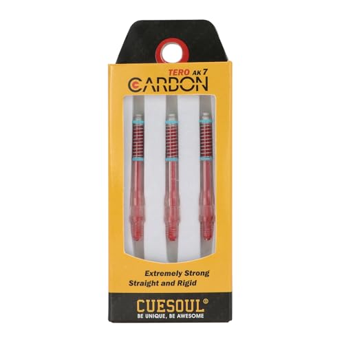 CUESOUL TERO AK7 Carbon Dartwellen/Stamm integrierte Feder-Teleskope,Set von 3 PCs CUESOUL TERO AK7 Carbon Dartwellen/Stamm integrierte Feder-Teleskope,Set von 3 PCs von CUESOUL
