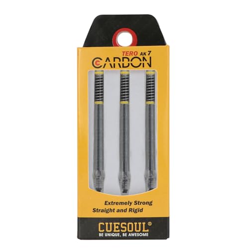 CUESOUL TERO AK7 Carbon Dartwellen/Stamm integrierte Feder-Teleskope,Set von 3 PCs CUESOUL TERO AK7 Carbon Dartwellen/Stamm integrierte Feder-Teleskope,Set von 3 PCs von CUESOUL