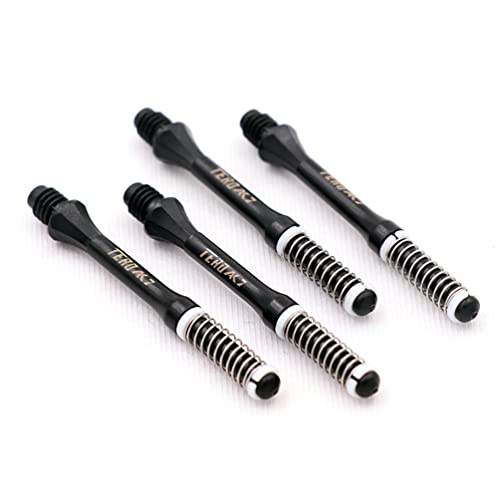 CUESOUL TERO AK7 Dart Shafts Eingebautes Federteleskop für Stahlspitzenpfeile und weiche Spitzpfeile, 4er-Set（FCS-AK7+1XB32） von CUESOUL