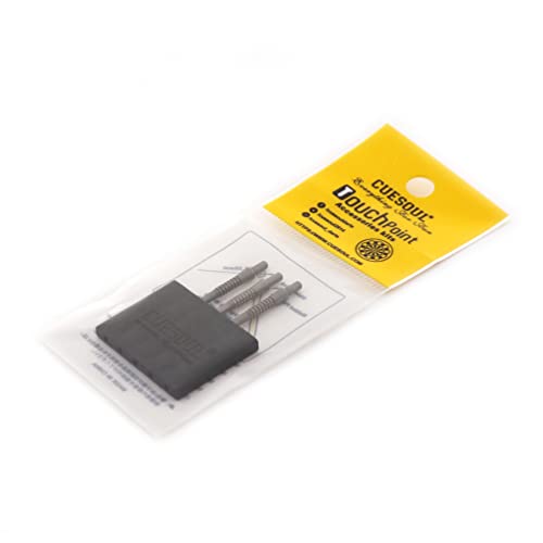CUESOUL Touch Point II Ersatzpfeile aus Stahl, Kragendesign, Stahlspitzen, 3er-Pack CUESOUL Touch Point II Ersatzpfeile aus Stahl, Kragendesign, Stahlspitzen, 3er-Pack von CUESOUL