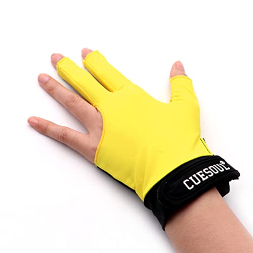 CUESOUL Billardhandschuhe Linke/Rechte Brückenhand - Geeignet für Pool-Spiele/Snooker/Carom-Spiele CUESOUL Billardhandschuhe Linke/Rechte Brückenhand - Geeignet für Pool-Spiele/Snooker/Carom-Spiele von CUESOUL