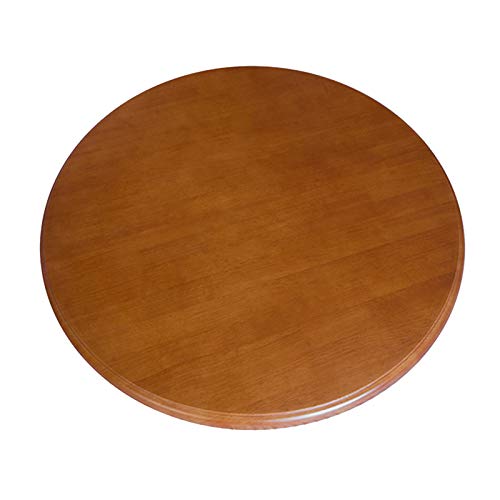 CUNTO Drehteller aus Holz, drehbares Drehtablett, ø24–35 Zoll/60–90 cm, großer Esstisch, drehbares Tablett, einfach zu teilende Speisen von CUNTO