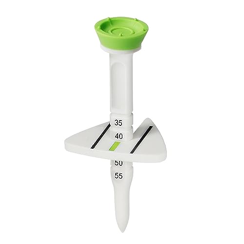 CUSROS Verbessertes Golf-Tee mit höhenverstellbaren Premium-Golf-Tees aus Kunststoff, professionelles Golf-Tee, langlebiger und Stabiler, reduziert die Reibung. Übungs-Trainingsball-Golf-Zubehör Grün CUSROS Verbessertes Golf-Tee mit höhenverstellbaren Premium-Golf-Tees aus Kunststoff, professionelles Golf-Tee, langlebiger und Stabiler, reduziert die Reibung. Übungs-Trainingsball-Golf-Zubehör Grün von CUSROS