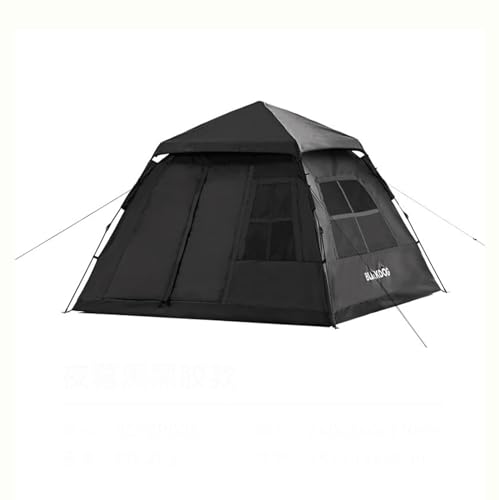 4-Personen-Zelt, tragbares Kabinenzelt, Campingzelt für 4 Personen, einfacher Aufbau, wasserdicht mit oberem Regenzelt für Outdoor-Camping/Wandern von CUTEBAOO