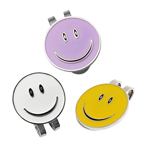 CUTICATE 3pcs Golf Cap Clip mit Magnetisch Ball Marker Ballmarker, Mischfarbe CUTICATE 3pcs Golf Cap Clip mit Magnetisch Ball Marker Ballmarker, Mischfarbe von CUTICATE