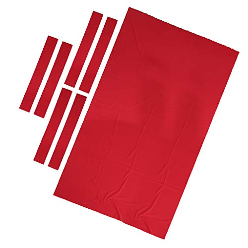 CUTICATE Billardtuch für 9ft Tisch Billardtisch Nylon Abdeckung - Rot CUTICATE Billardtuch für 9ft Tisch Billardtisch Nylon Abdeckung - Rot von CUTICATE