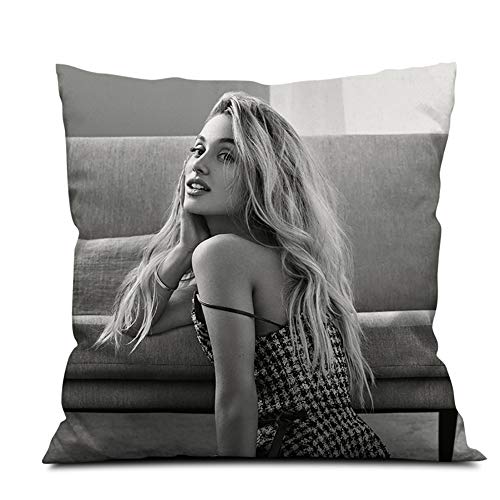 CUTTE Ariana Grande Square Pillow Quilt Dual-Purpose-Schlafkissen Auto Rückenlehne,13,36x36cm von CUTTE