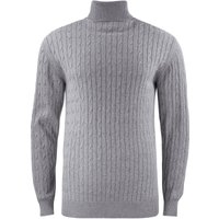 CUTTER & BUCK Blakely Rollkragenpullover Herren 95 - grey melange 3XL von CUTTER & BUCK