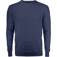 CUTTER & BUCK Blakely Strickpullover Herren 554 - navy melange XXL von CUTTER & BUCK