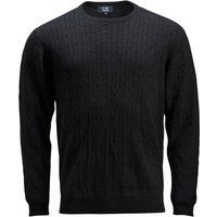 CUTTER & BUCK Blakely Strickpullover Herren 99 - black 3XL von CUTTER & BUCK