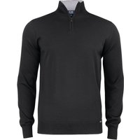 CUTTER & BUCK Everett 1/2-Zip Sweatshirt 99 - black XXL von CUTTER & BUCK