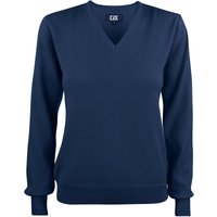 CUTTER & BUCK Everett V-Neck Pullover Damen 580 - dark navy S von CUTTER & BUCK