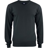 CUTTER & BUCK Everett V-Neck Pullover Herren 99 - black S von CUTTER & BUCK