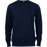 CUTTER & BUCK Kennewick Crewneck Strickpullover Herren 580 - dark navy 4XL von CUTTER & BUCK