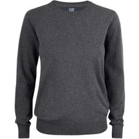 CUTTER & BUCK Oakville Crewneck Strickpullover Damen 955 - anthracite melange XXL von CUTTER & BUCK