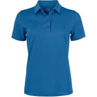 CUTTER & BUCK Oceanside Stretch Poloshirt Damen 55 - royal blue XS von CUTTER & BUCK