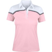 CUTTER & BUCK Seabeck Poloshirt Damen 21000 - pink/white M von CUTTER & BUCK