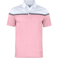 CUTTER & BUCK Seabeck Poloshirt Herren 21000 - pink/white M von CUTTER & BUCK