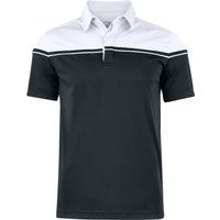 CUTTER & BUCK Seabeck Poloshirt Herren 9900 - black/white L von CUTTER & BUCK