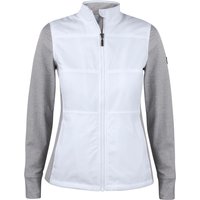 CUTTER & BUCK Stealth Hybrid-Sweatjacke Damen 00 - white XS von CUTTER & BUCK