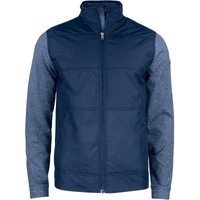 CUTTER & BUCK Stealth Hybrid-Sweatjacke Herren 580 - dark navy S von CUTTER & BUCK