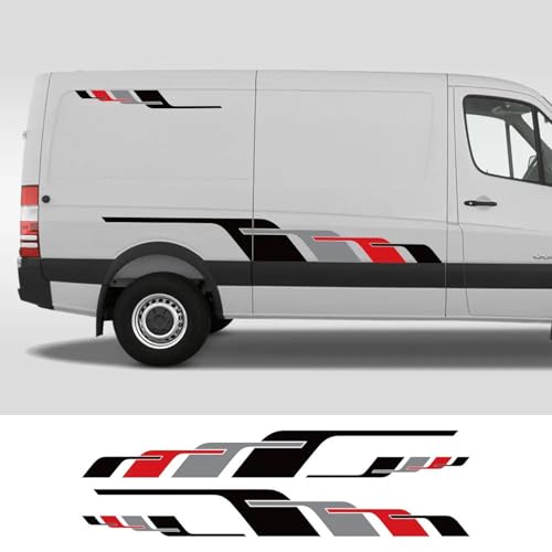 CUYENGT Autoaufkleber für beide Seiten, Vinyl-Dekor-Aufkleber, passend für Wohnmobil, Van, Mercedes Benz Sprinter-Zubehör von CUYENGT