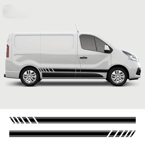 CUYENGT Autotüraufkleber aus Vinyl, passend für Renault Trafic 3 2 FIAT Talento Vauxhall Vivaro Camper Van Zubehör von CUYENGT