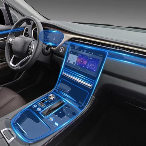 CUYENGT Transparente TPU-GPS-Schutzfolie für die Mittelkonsole im Auto, Kratzfeste Reparaturfolie ， Für Trumpchi GS5 2019-2021 Zubehör von CUYENGT