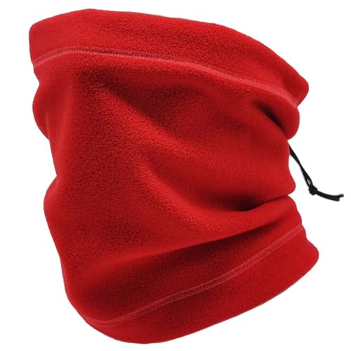 CVZQTE Radfahren Halswärmer Half Face Snood Bandanas Halsmanschette Schal Kopfbedeckung Gesichtsbedeckungen Fleece Schlauchschal Bandanas Gesichtsmaske von CVZQTE