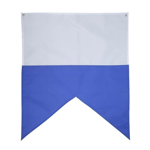 CVZQTE Universals Scubas Dive Flags Diving Diver Internationale Flaggen Weiß Und Blau Scubas Diving Dive Boats Flags Marker Enduring von CVZQTE