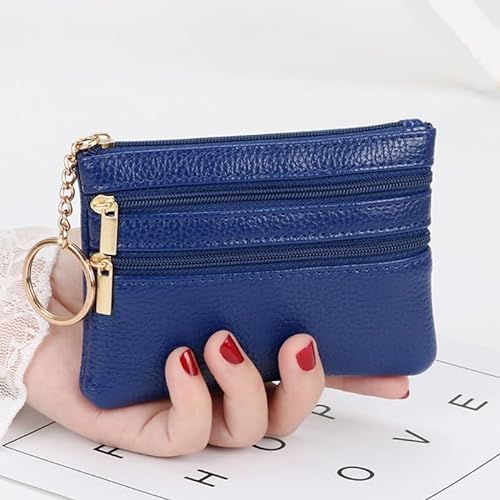 Mode Frauen Mädchen PU Leder kleine Geldbörse Casual Brieftasche Münze Geld Kreditkarte für Schlüssel Halter Reißverschluss Tasche von CVZQTE