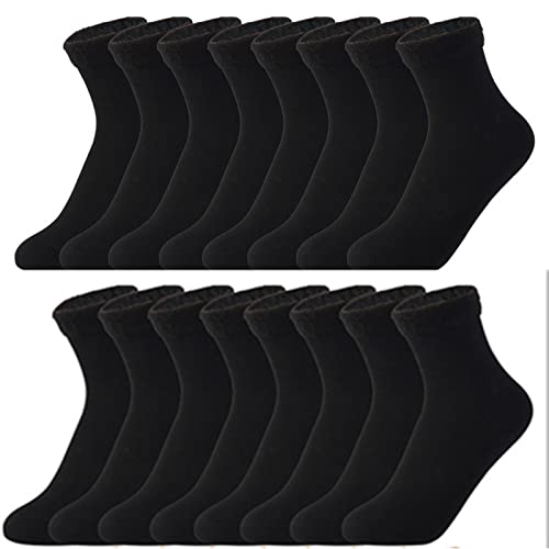 CWENROU Damensocken - Damen Winter Dicke Socken, Mode 8 Paar Damen Thermosocken, Winter Dicker Samt Mischfarben Pack Elastisch Weich Warm Freizeit Home Bodensocken, 4,8 Paar CWENROU Damensocken - Damen Winter Dicke Socken, Mode 8 Paar Damen Thermosocken, Winter Dicker Samt Mischfarben Pack Elastisch Weich Warm Freizeit Home Bodensocken, 4,8 Paar von CWENROU