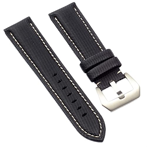 20MM 22MM 24MM 26MM Carbon Fiber Nylon Canvas Armband Für Panerai Hamilton Tag Omega HEUER männer Armbanduhr Band Armband von CWLPSL