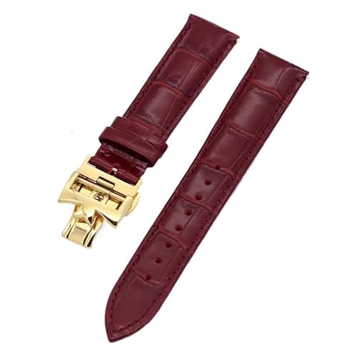 CWLPSL 19 mm 20 mm 22 mm doppelseitige Uhrenarmbänder aus Rindsleder für Vacheron VC-Uhrenarmband Constantin für Männer und Frauen Rindslederarmbänder von CWLPSL