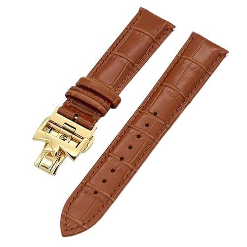 CWLPSL 19mm 20mm 22mm Doppelseitige Rindsleder-Uhrenarmbänder für Vacheron VC Uhrenarmband Constantin für Männer und Frauen Rindslederarmbänder von CWLPSL