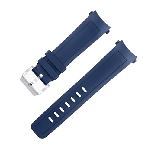 CWLPSL Für IWC-Armband Aquatimer Family Fluorkautschuk-Uhrenarmbänder, gebogenes Ende, 22 mm Schnellverschluss-Uhrenarmband von CWLPSL