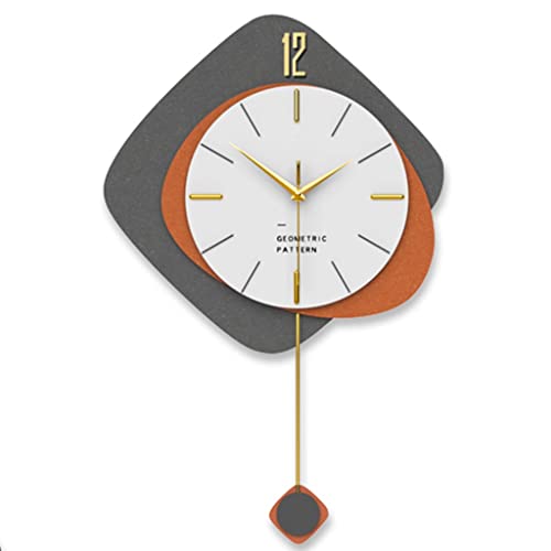 CWLPSL Wanduhr Wohnzimmer Einfache Moderne Haushalt Mode Persönlichkeit Kreative Wand Uhr Licht Luxus Dekoration Uhr Wand von CWLPSL