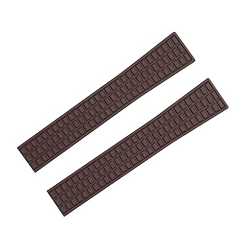 CWLPSL Wasserdichtes FKM-Fluorubber-Gummi-Uhrenarmband, 18 mm, 19 mm, Zubehör, Ersatz für Patek-Armband, für Philippe, für Aquanaut 5067A-001-Gürtel von CWLPSL