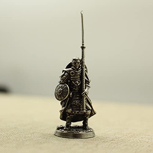 CWLPSL Weiße Kupfer-Soldaten-Modell-Statue, Vintage-Miniaturen, Metall, japanische Samurai-Figuren, Desktop-Ornament, Dekor-Kollektion CWLPSL Weiße Kupfer-Soldaten-Modell-Statue, Vintage-Miniaturen, Metall, japanische Samurai-Figuren, Desktop-Ornament, Dekor-Kollektion von CWLPSL