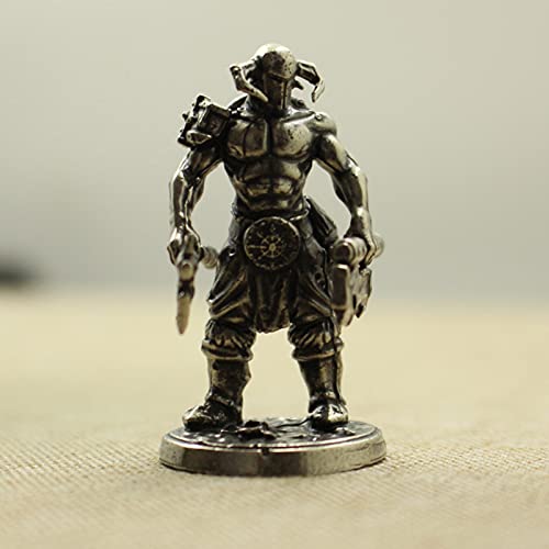 CWLPSL Weiße Kupfer-Soldaten-Modell-Statue, Vintage-Miniaturen, Metall, japanische Samurai-Figuren, Desktop-Ornament, Dekor-Kollektion CWLPSL Weiße Kupfer-Soldaten-Modell-Statue, Vintage-Miniaturen, Metall, japanische Samurai-Figuren, Desktop-Ornament, Dekor-Kollektion von CWLPSL